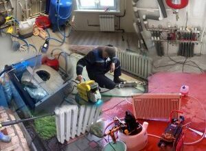 Промывка системы отопления и замена теплоносителя в Можайске